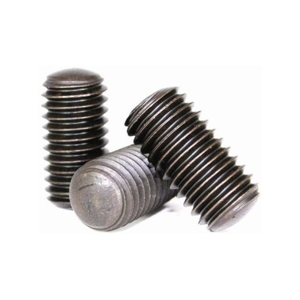 Newport Fasteners Socket Set Screw, Oval Point, 3/4-10 x 1 1/4", Alloy Steel, Black Oxide, Hex Socket , 500PK 647553-500 - main